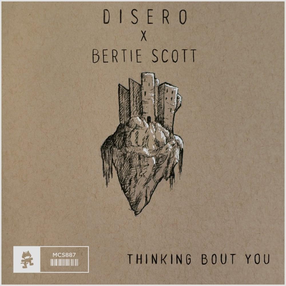 Album cover art for "Thinking Bout You" by Disero