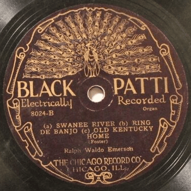 (a) Swanee River (b) Ring De Banjo (c) Old Kentucky Home by Ralph Waldo Emerson (Organist)
