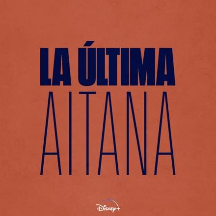 Album cover art for "La úItima" by Aitana