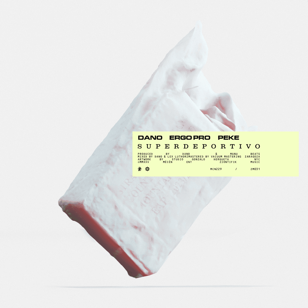 Album cover art for "Superdeportivo" by Dano