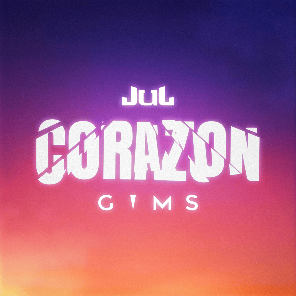 Album cover art for "Corazon" by JuL & GIMS