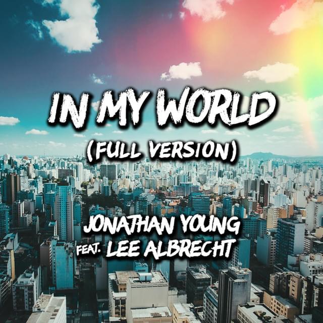 Album cover art for "In My World" by Jonathan Young