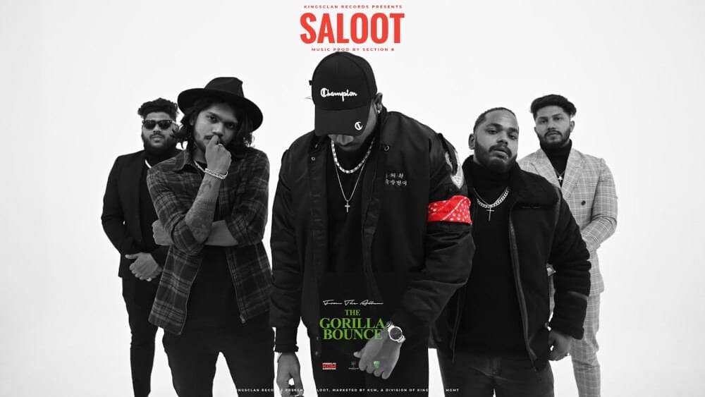Album cover art for "Saloot" by King