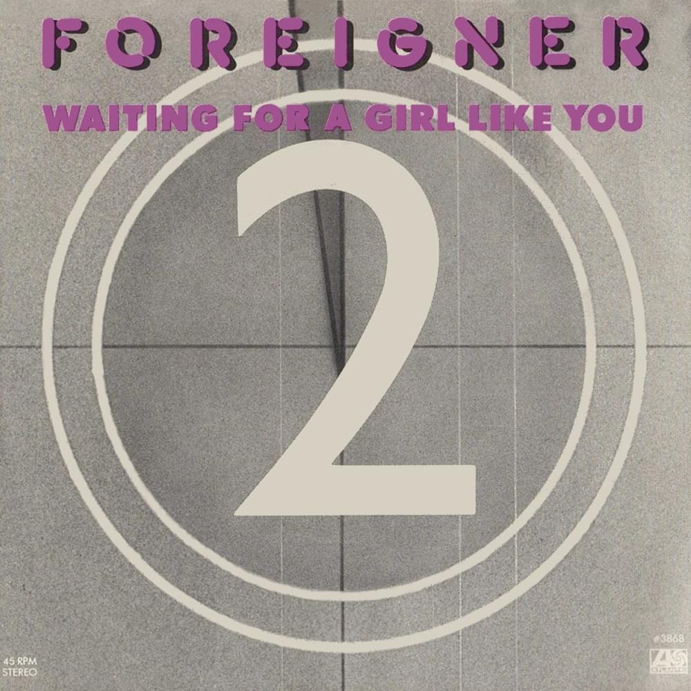 Album cover art for "Waiting for a Girl Like You" by Rockstar Games