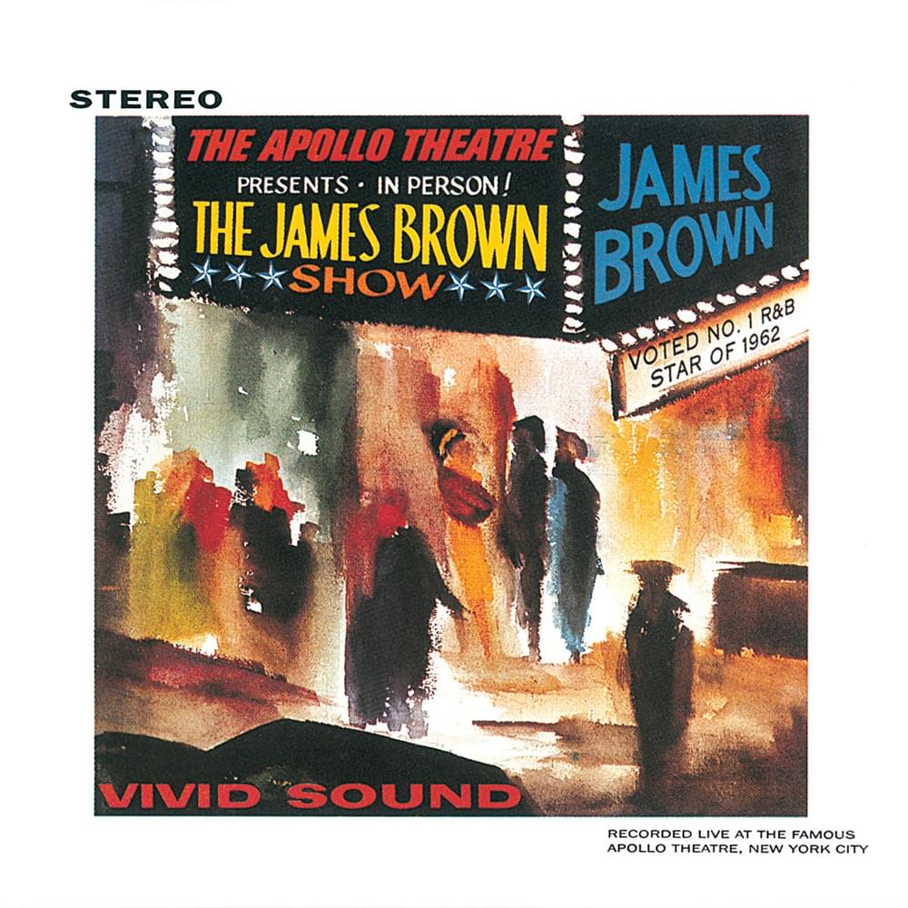 Album cover art for "Night Train" by James Brown