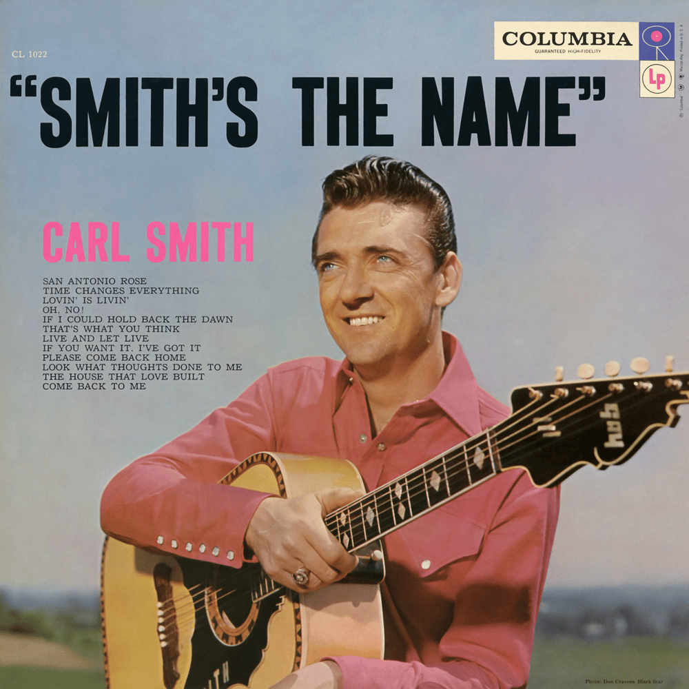 Album cover art for "Time Changes Everything" by Carl Smith