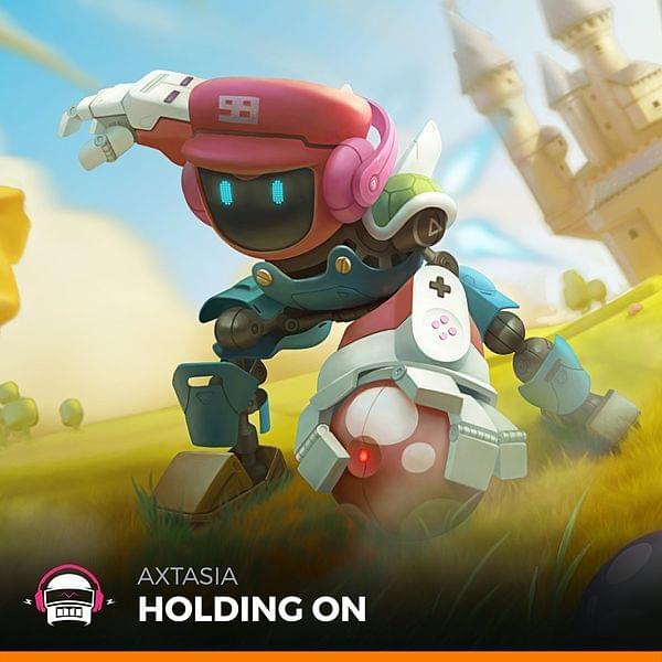 Album cover art for "Holding On" by Axtasia