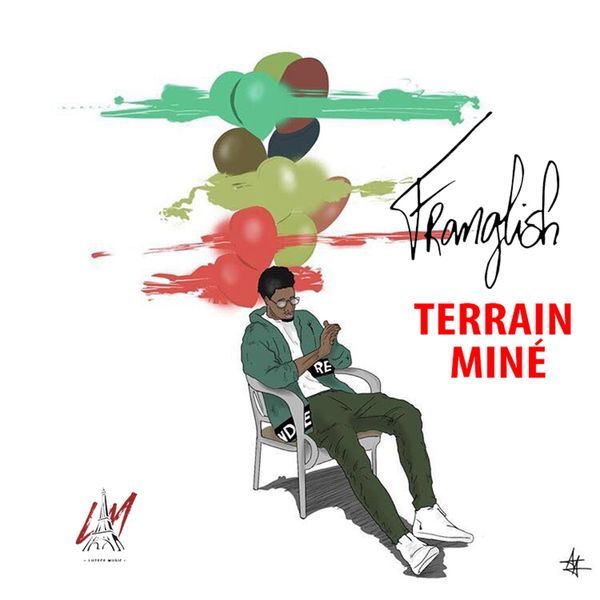 Album cover art for "Terrain miné" by Franglish