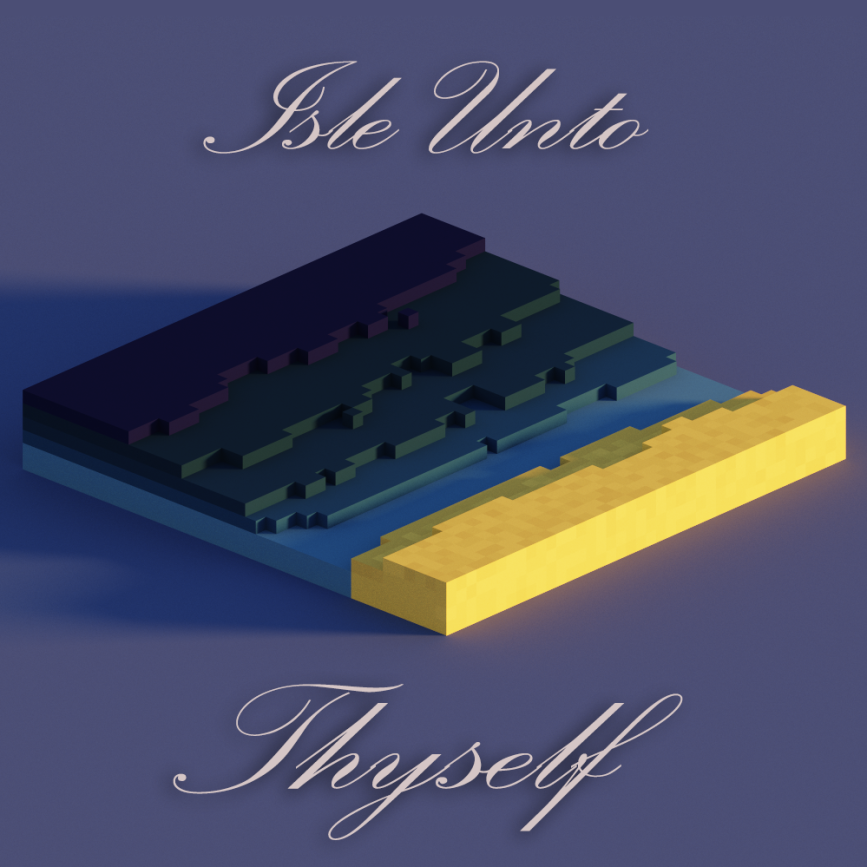 Album cover art for "Isle Unto Thyself" by Ian Hickey