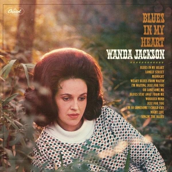 Album cover art for "Just for You" by Wanda Jackson