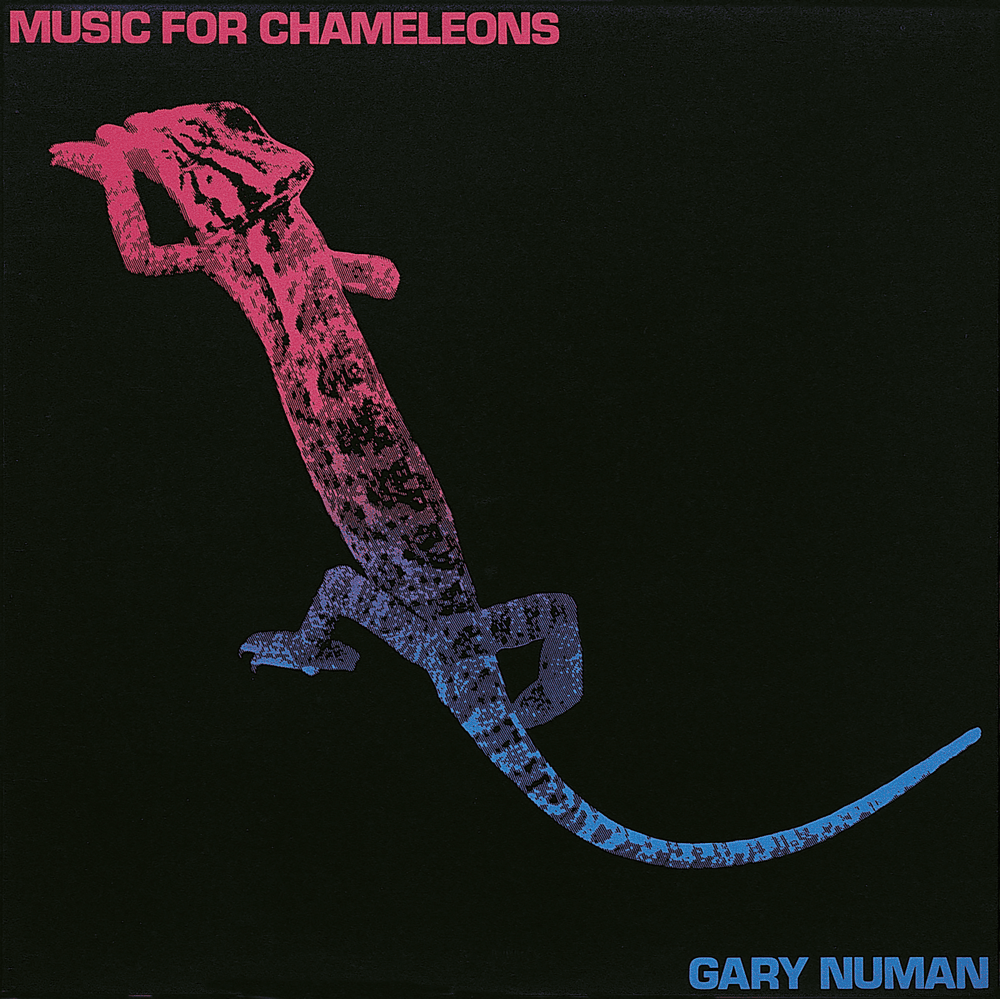Album cover art for "Music for Chameleons" by Gary Numan