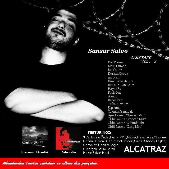 Album cover art for "Aferin" by Sansar Salvo & Güzergah