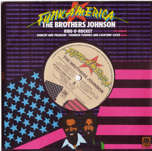 Album cover art for "Ride-O-Rocket" by The Brothers Johnson