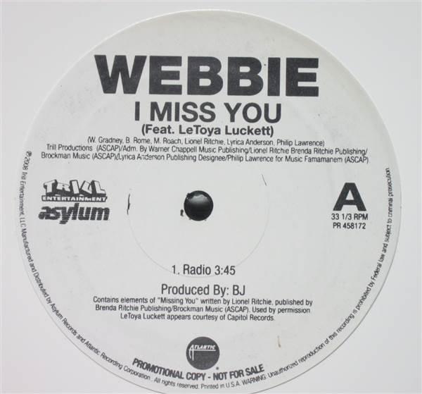 I Miss You by Webbie