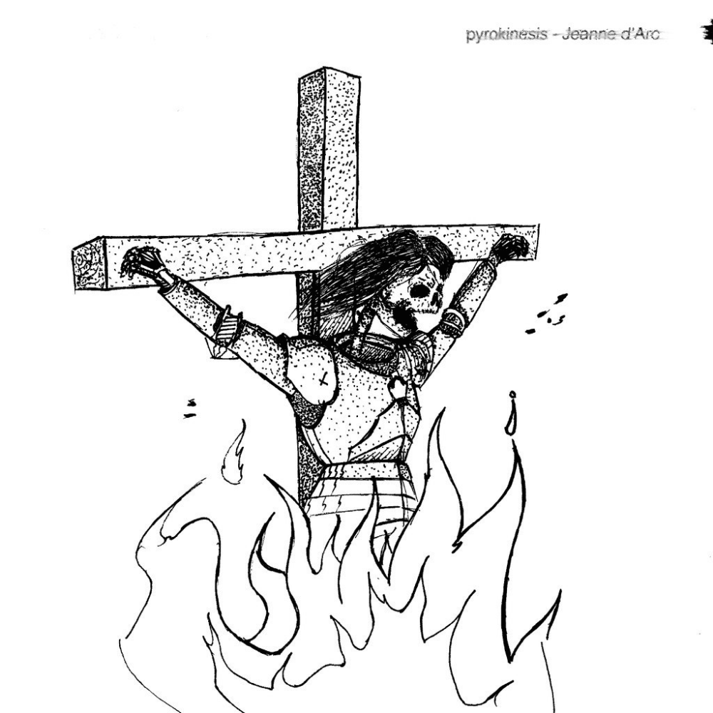 Album cover art for "Jeanne d’Arc" by pyrokinesis