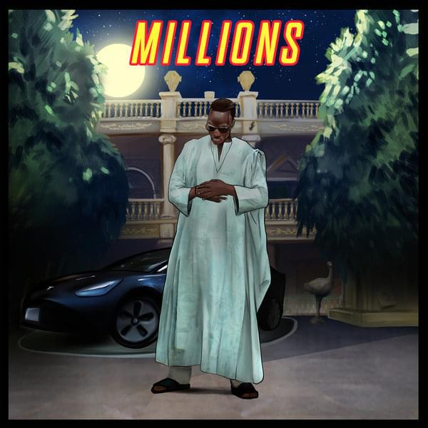 Album cover art for "Millions" by Doums