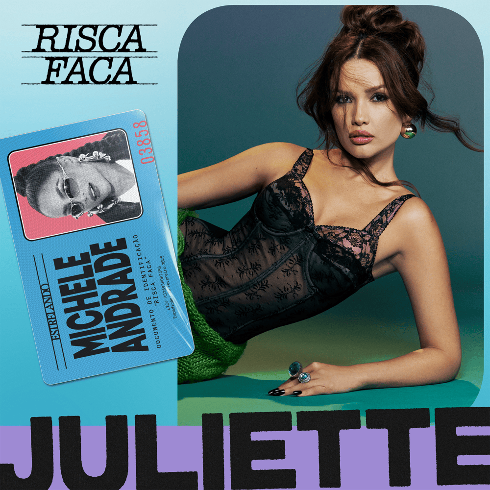 Album cover art for "Risca Faca" by Juliette