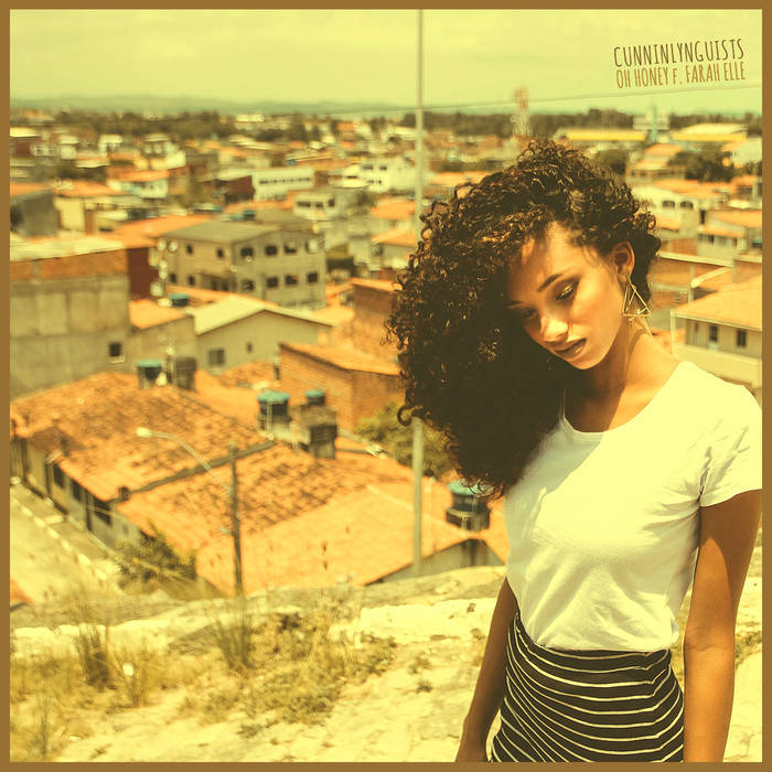 Album cover art for "Oh Honey" by CunninLynguists & Farah Elle