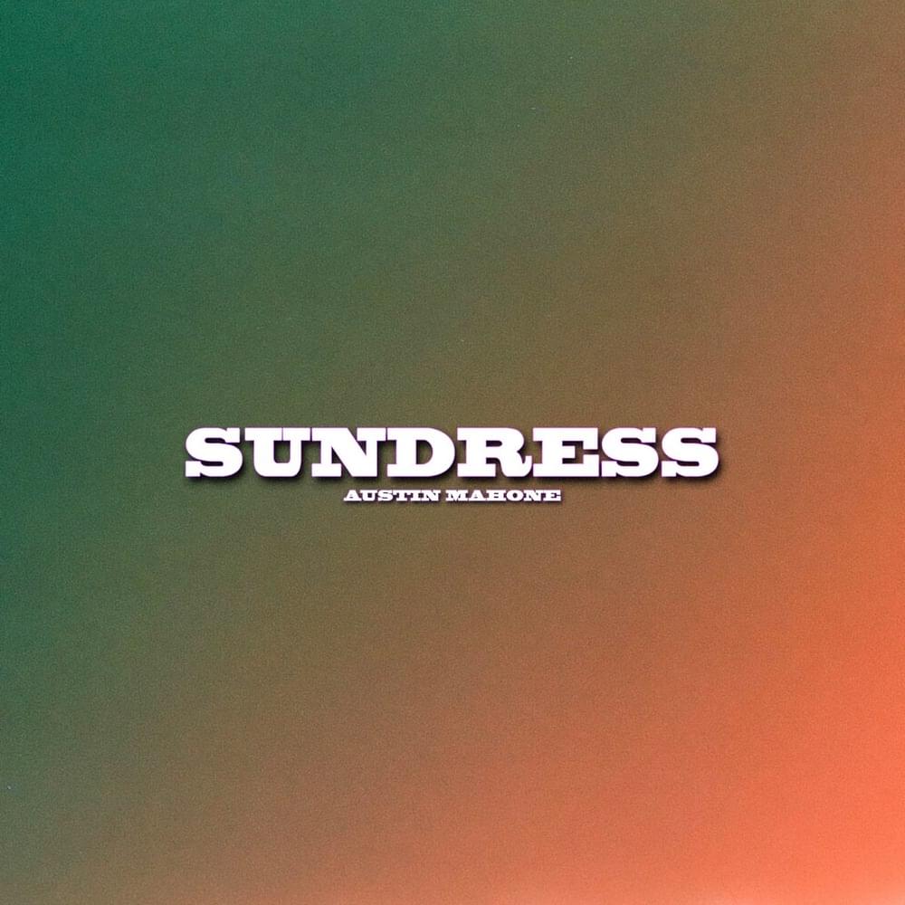 Album cover art for "Sundress" by Austin Mahone