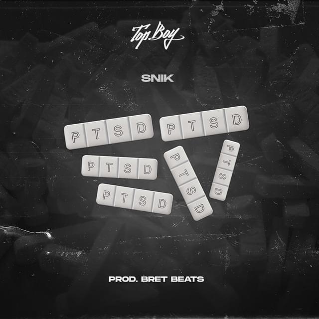 Album cover art for "PTSD" by Snik