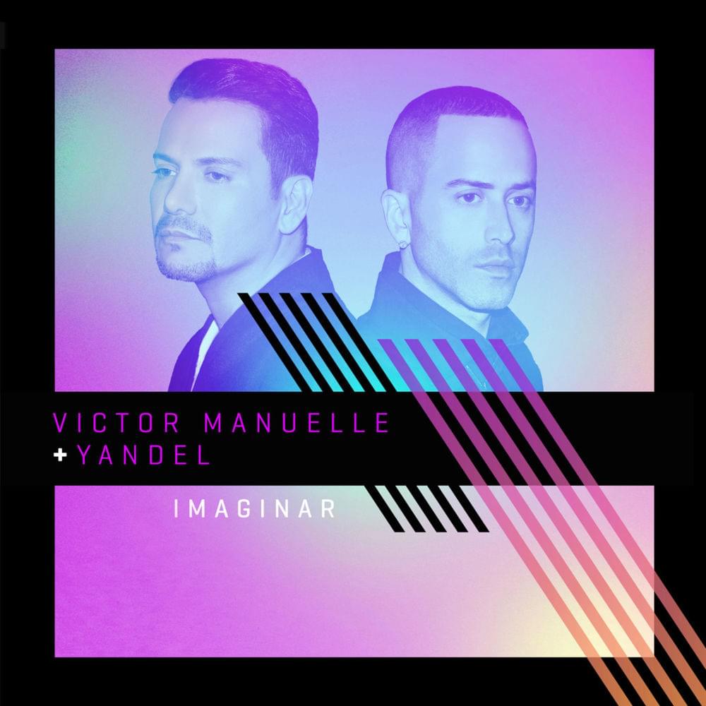 Album cover art for "Imaginar" by Víctor Manuelle & Yandel