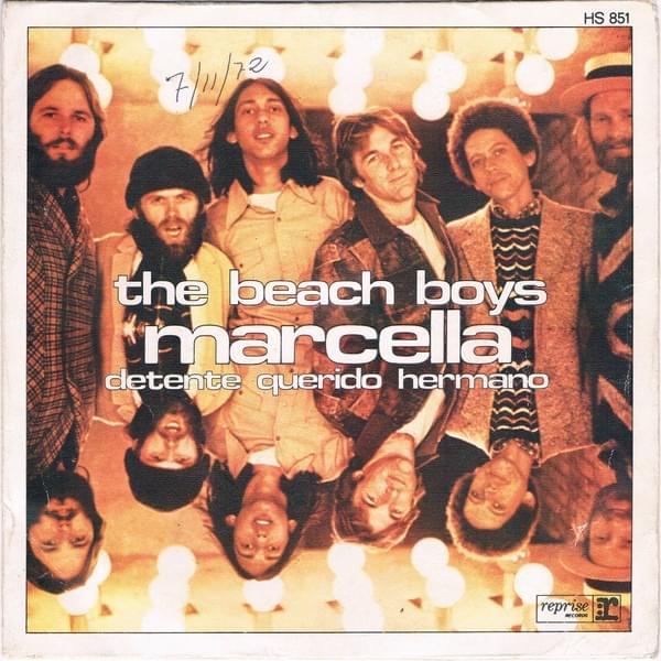 Album cover art for "Marcella" by The Beach Boys