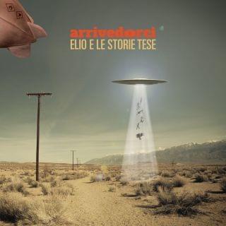 Album cover art for "Arrivedorci" by Elio e le Storie Tese & Neri Per Caso
