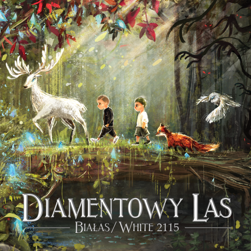 Cover image for Diamentowy Las