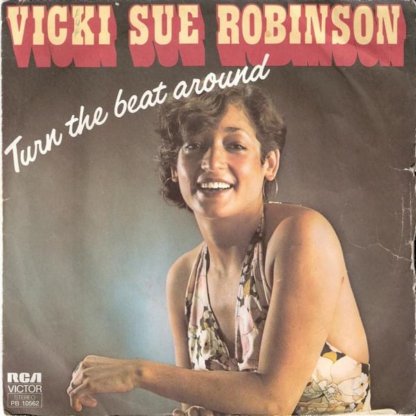 Album cover art for "Turn the Beat Around" by Vicki Sue Robinson