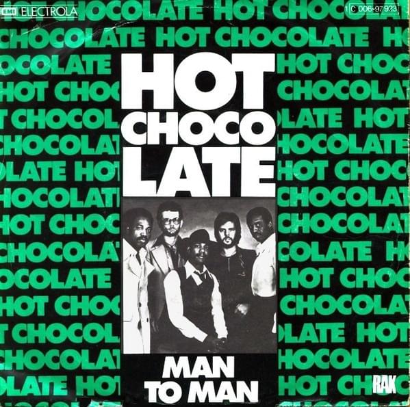 Album cover art for "Man to Man" by Hot Chocolate