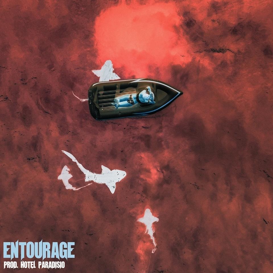 Album cover art for "Entourage" by Hotel Paradisio