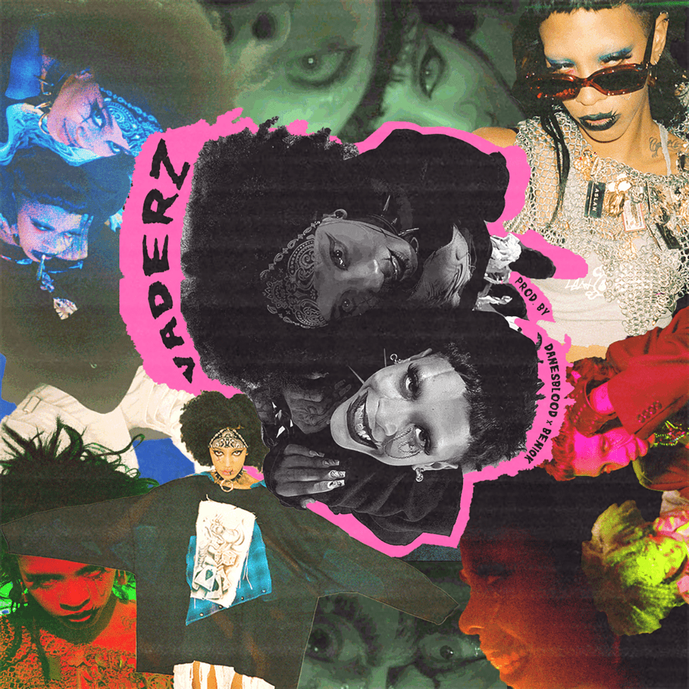 Album cover art for "Vaderz" by Rico Nasty & Bktherula