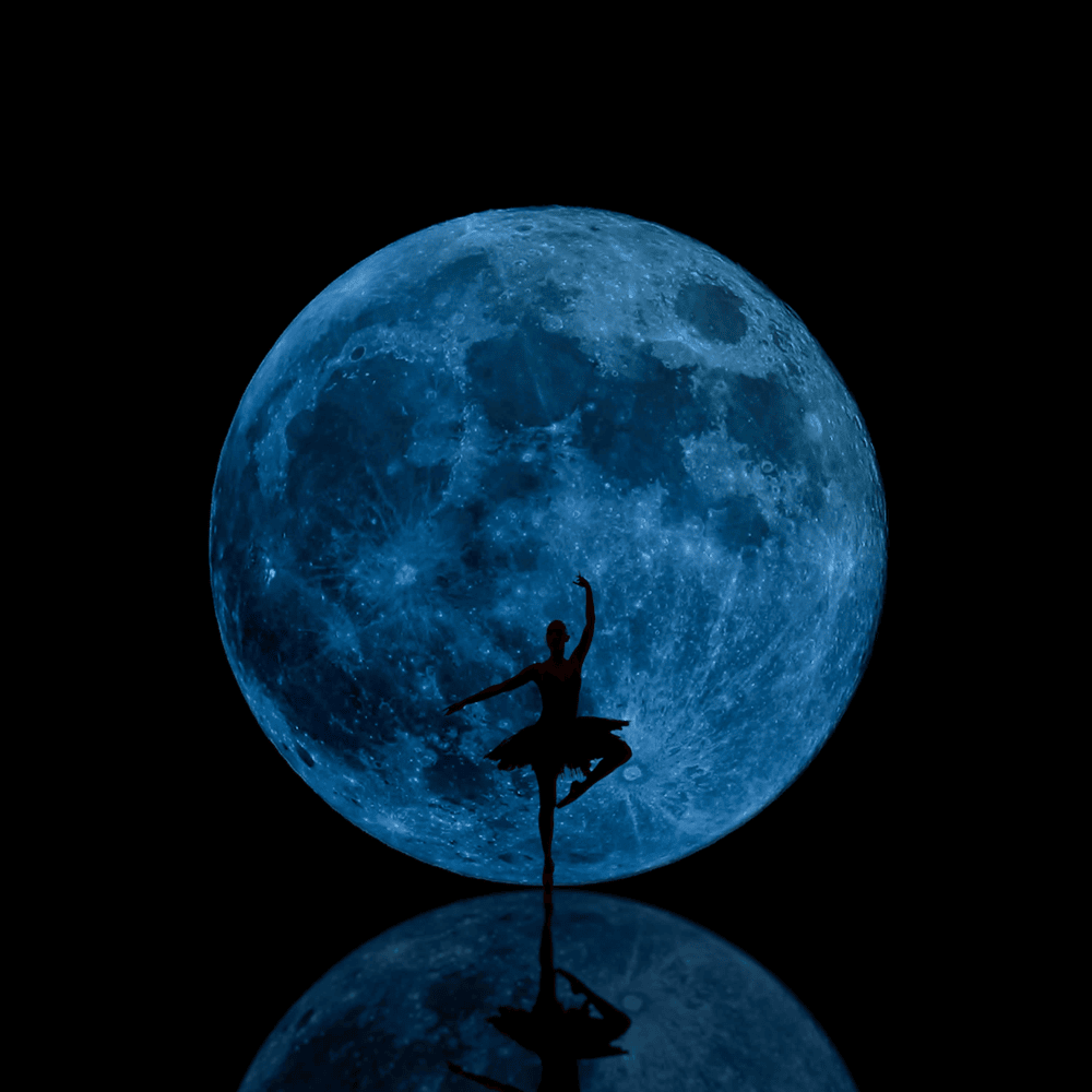 Album cover art for "Mond" by Bosca