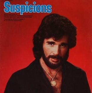 Album cover art for "Suspicions" by Barbara Mandrell