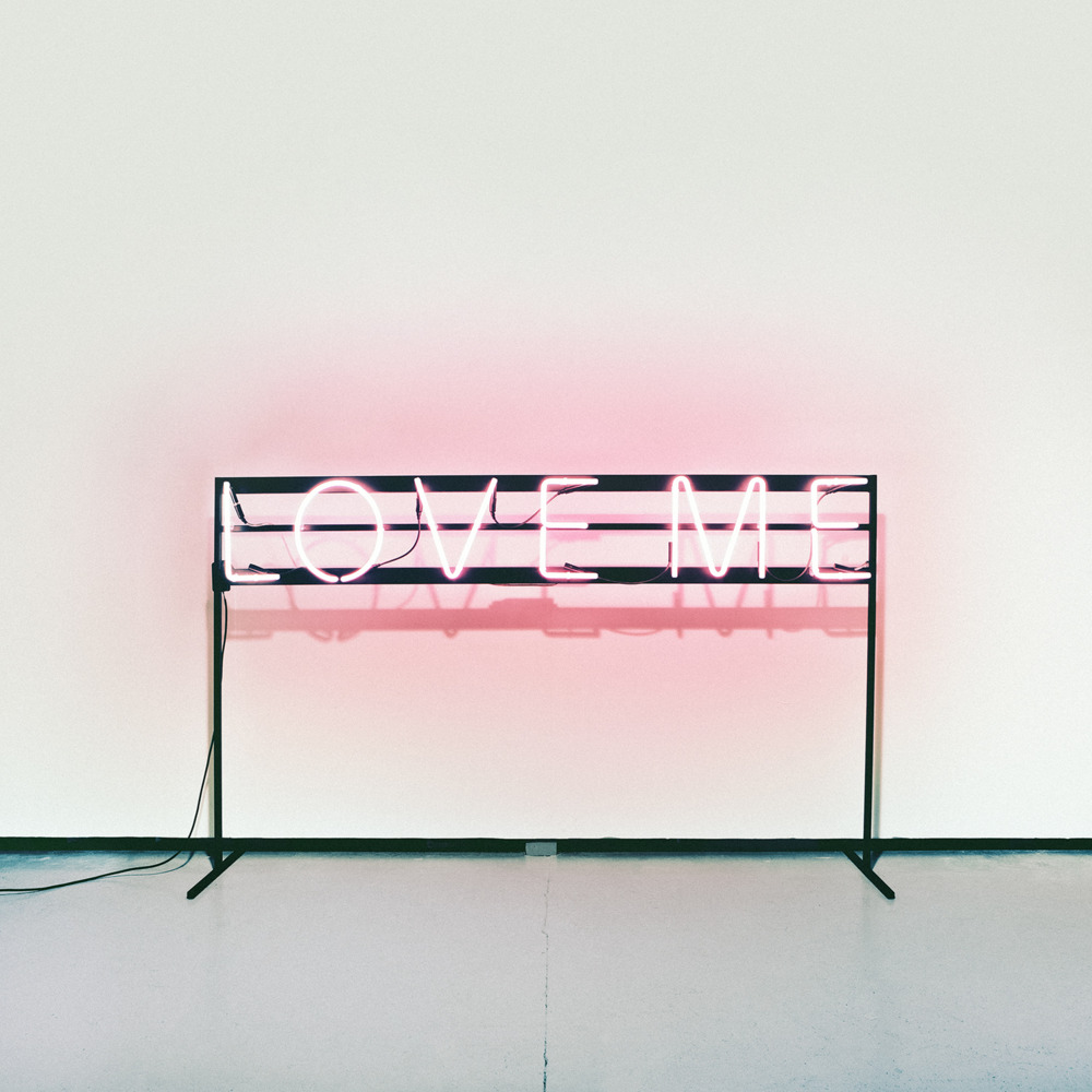 Album cover art for "Love Me" by The 1975