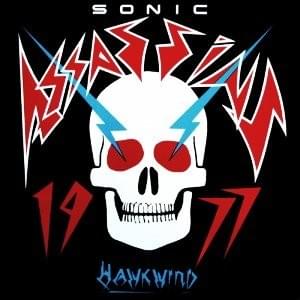 Album cover art for "Over The Top" by Hawkwind
