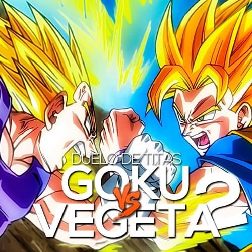 Album cover art for "Goku VS. Vegeta 2" by 7 Minutoz