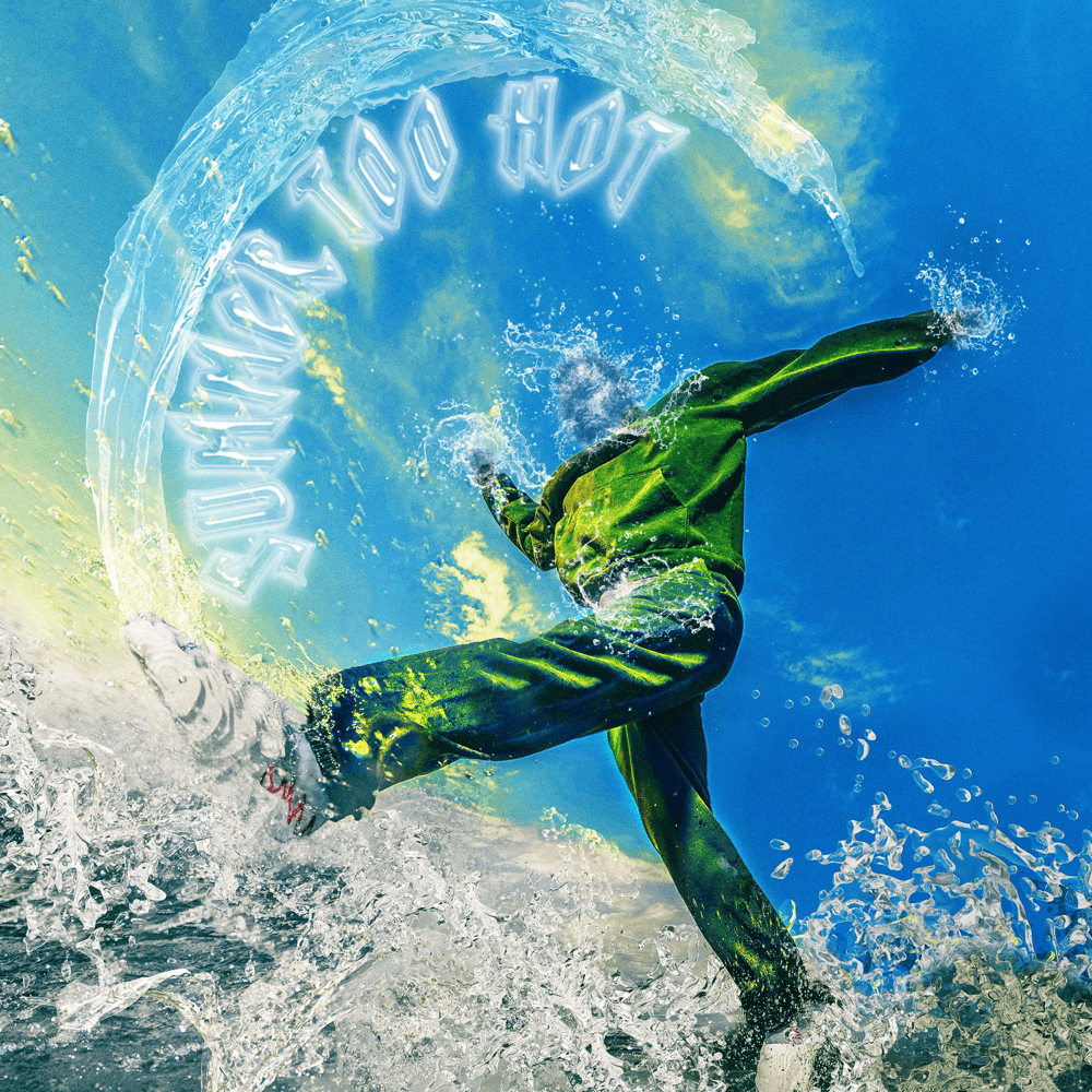 Album cover art for "Summer Too Hot" by Chris Brown