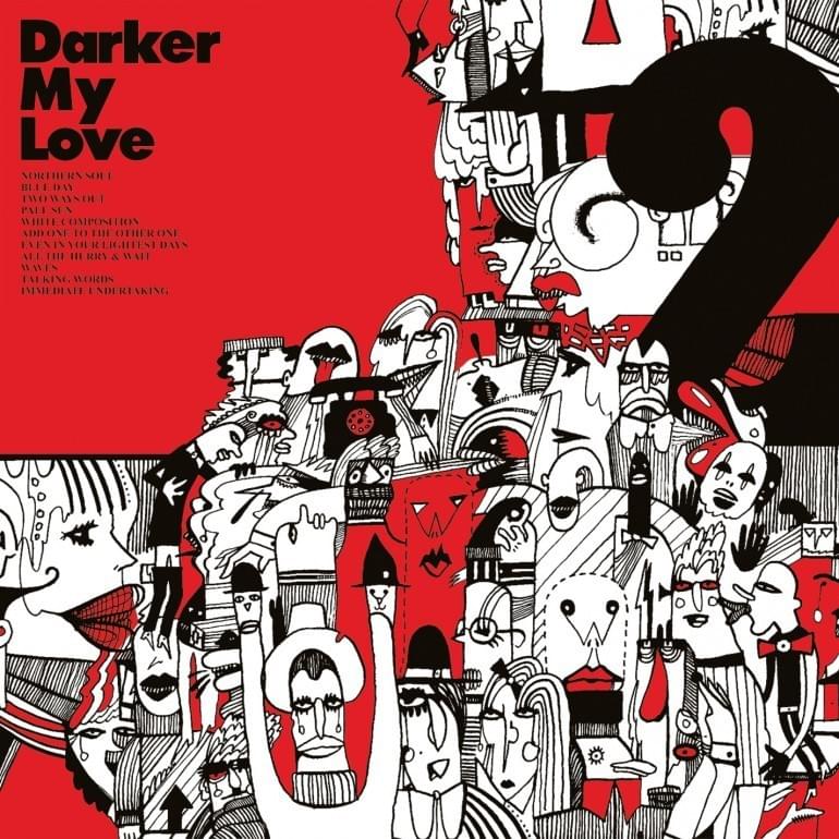Album cover art for "Waves" by Darker My Love