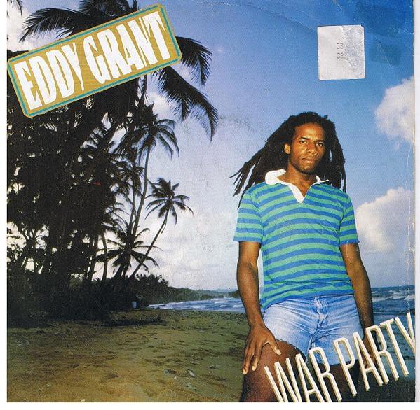 Album cover art for "War Party" by Eddy Grant