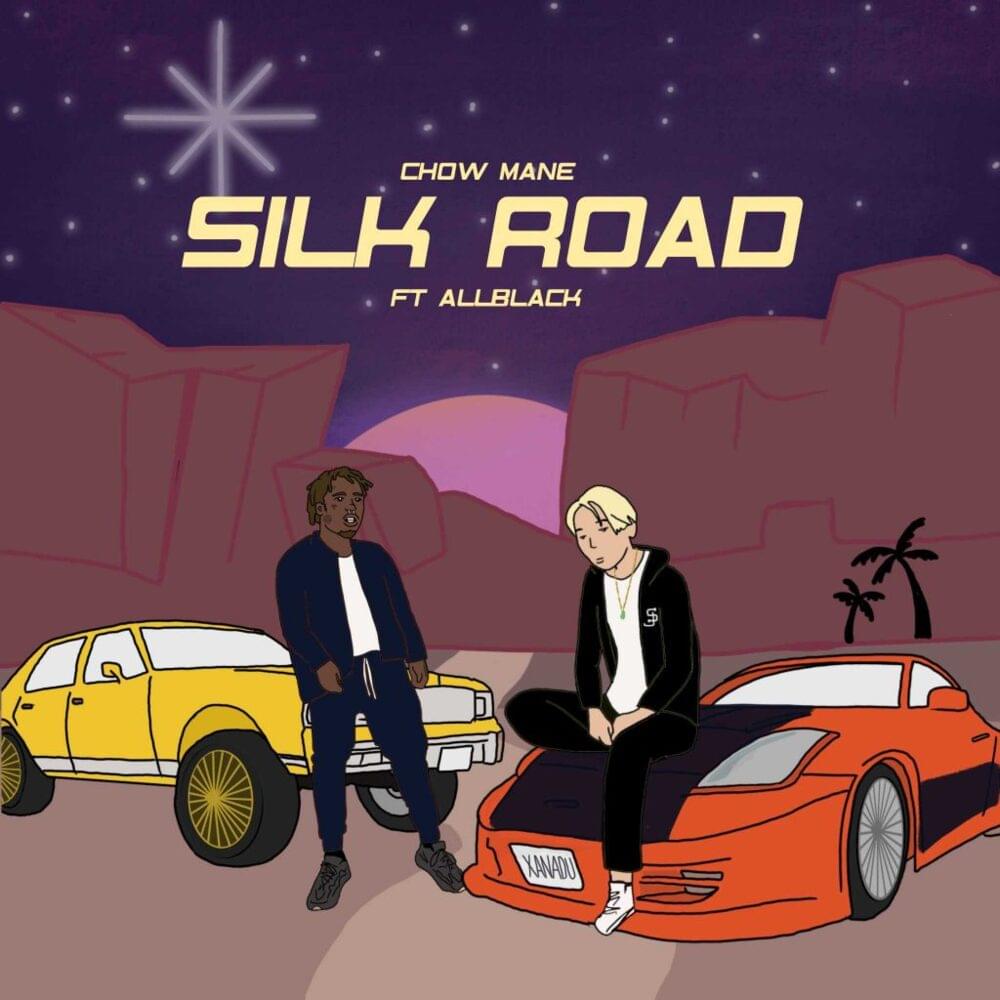 Album cover art for "SILK ROAD" by Chow Mane & ALLBLACK