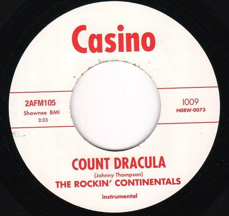 Album cover art for "Count Dracula" by The Rockin’ Continentals