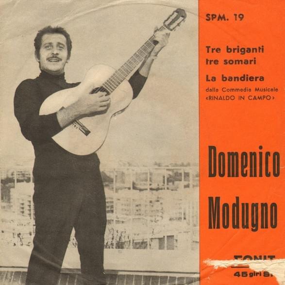 Album cover art for "Tre briganti e tre somari" by Domenico Modugno & Franco Franchi & Ciccio Ingrassia