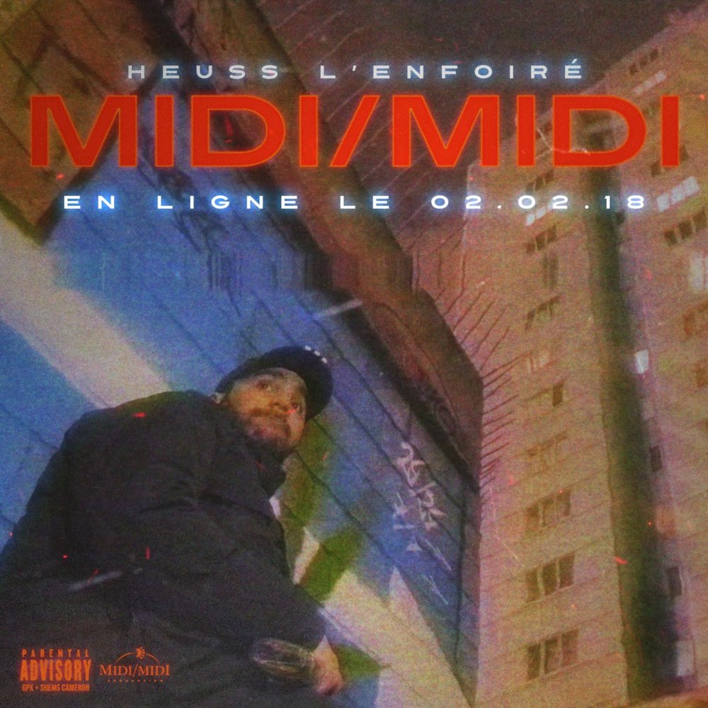 Album cover art for "Midi Midi" by Planète Rap