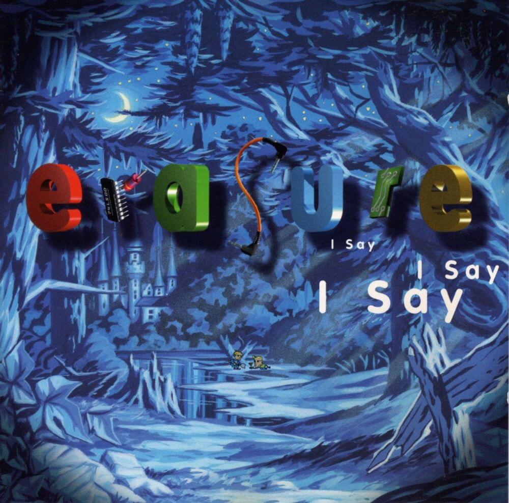 Album cover art for "Blues Away" by Erasure