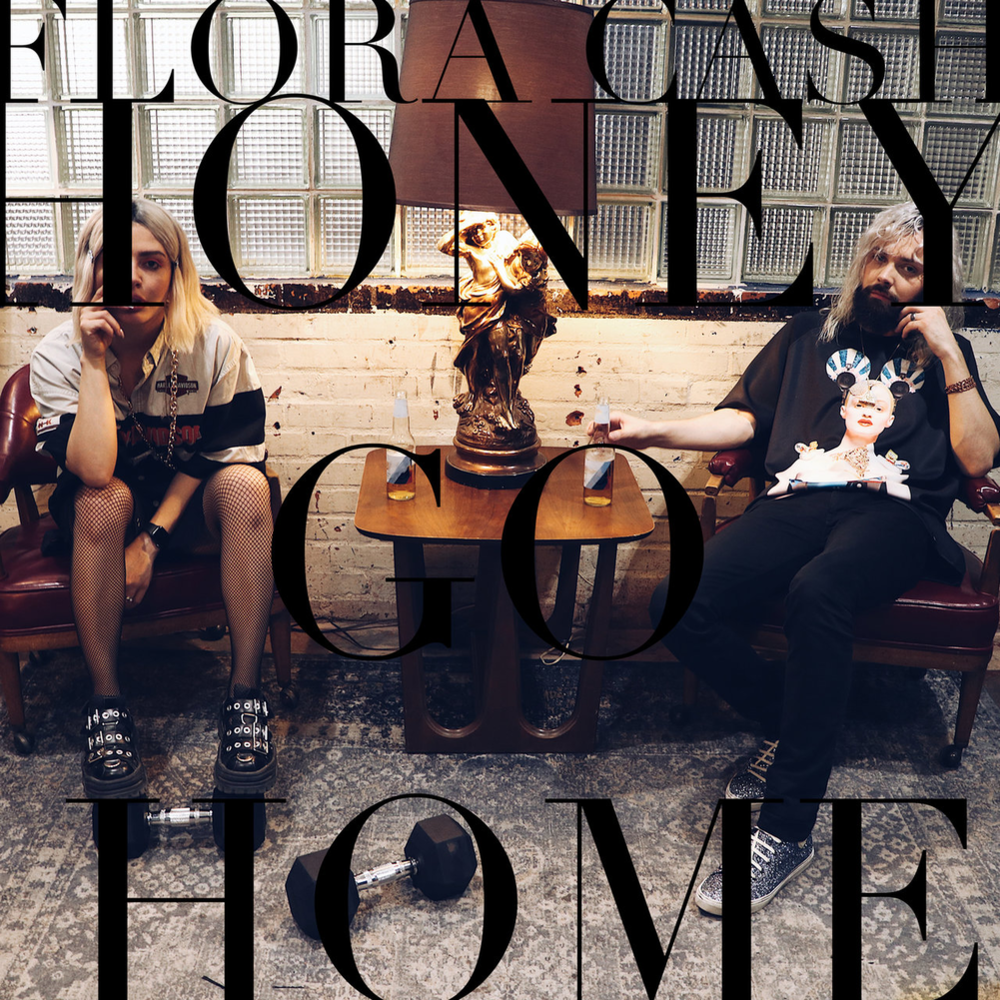 Album cover art for "Honey Go Home" by flora cash