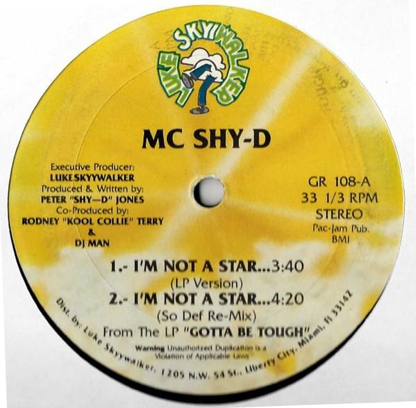 I’m Not A Star by MC Shy D