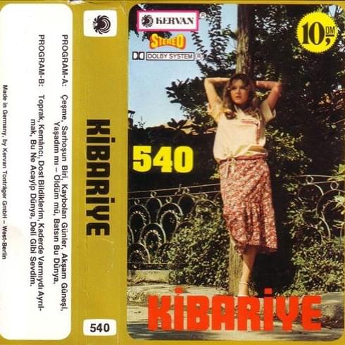 Album cover art for "Yaşadım mı Öldüm mü" by Kibariye