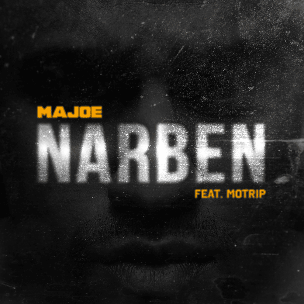 Album cover art for "Narben" by Majoe & MoTrip