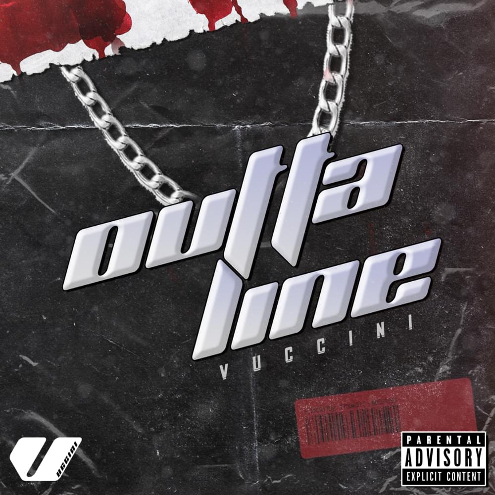 Album cover art for "Outta Line" by Vuccini Louis
